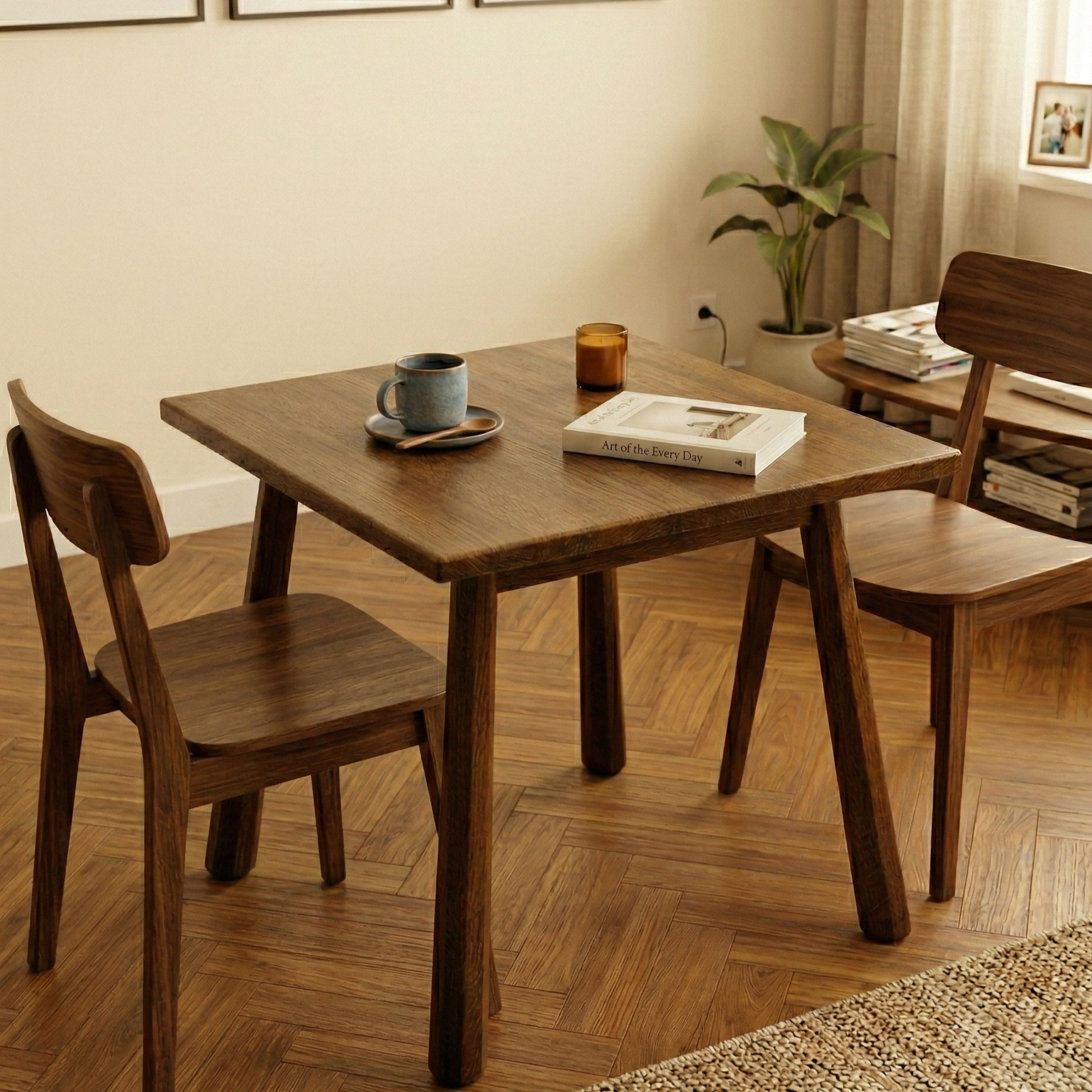 Table en bois massif