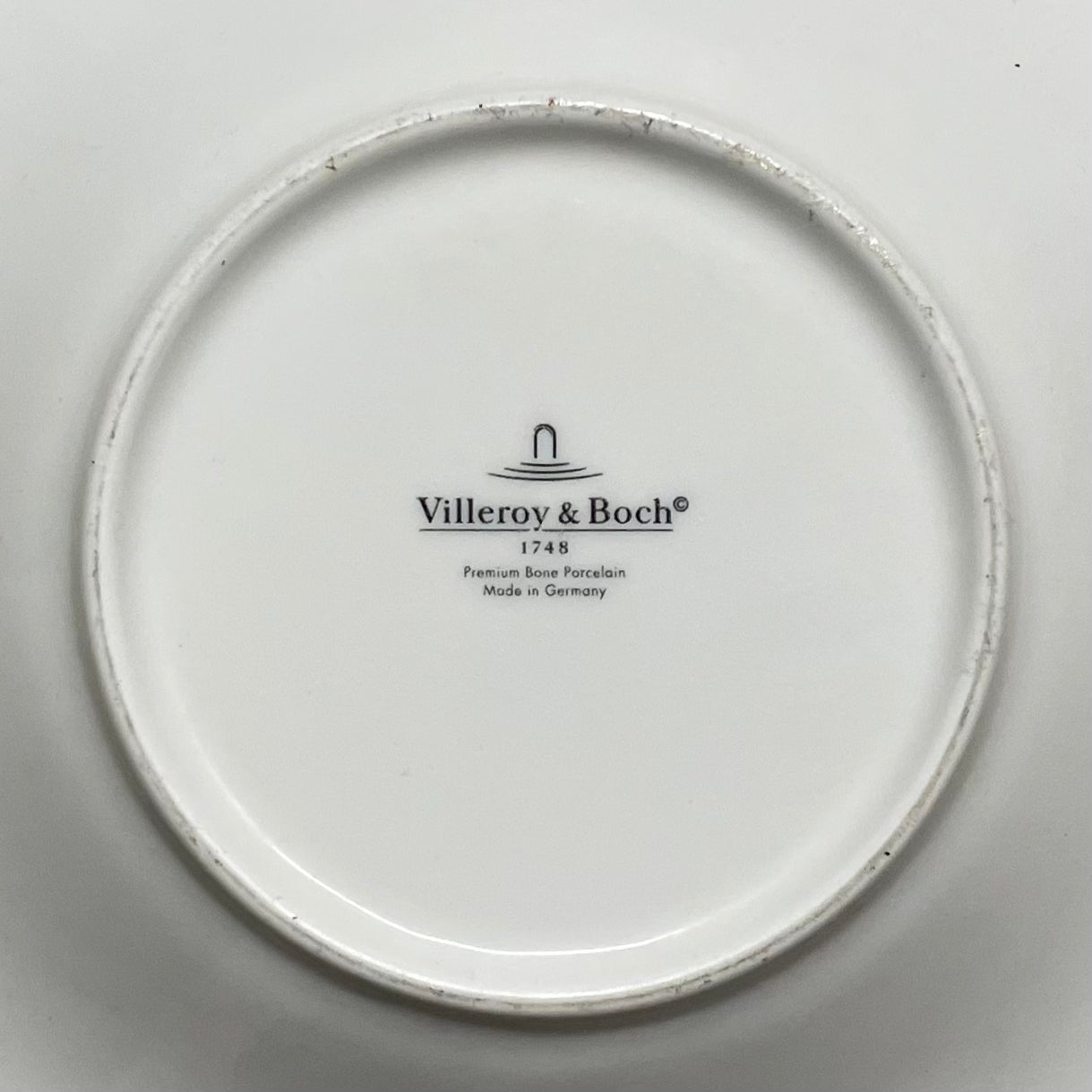 Signature assiette étoilée Villeroy & Bosh en porcelaine