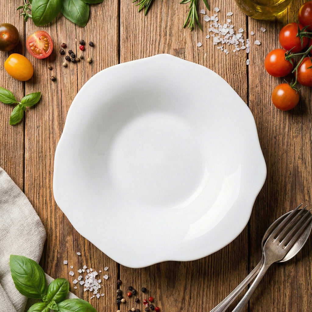 Assiette étoilée Villeroy & Bosh en porcelaine 2