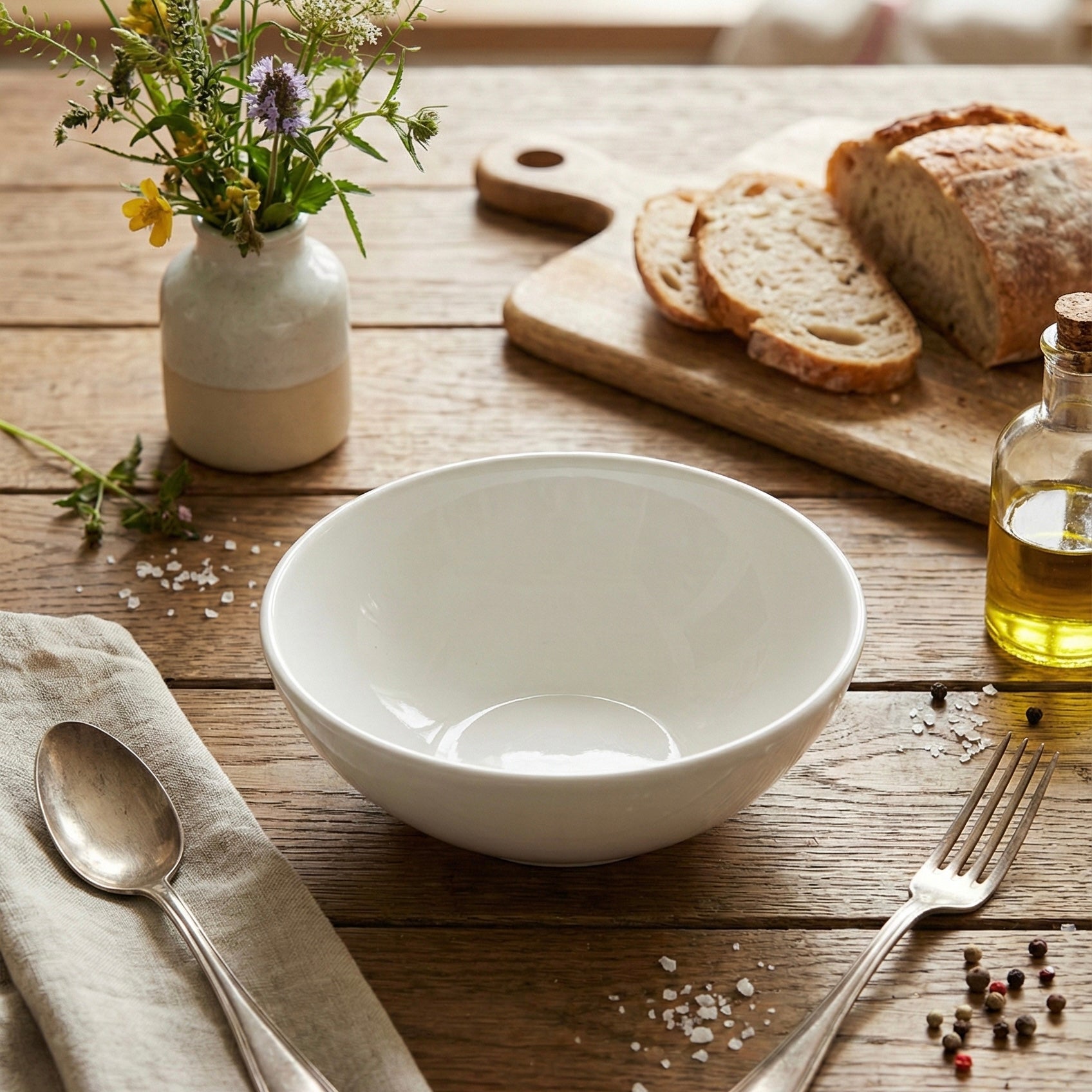 Bol en porcelaine RAK sur une table