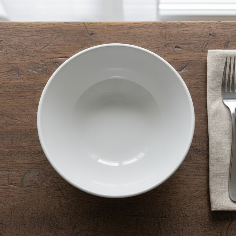 Bol en porcelaine RAK sur une table