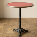 table de bistrot parisien pied en fonte